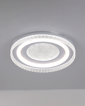 Стельова led люстра 80W 48см з кругом (87-5156A WH) 87-5156A WH фото