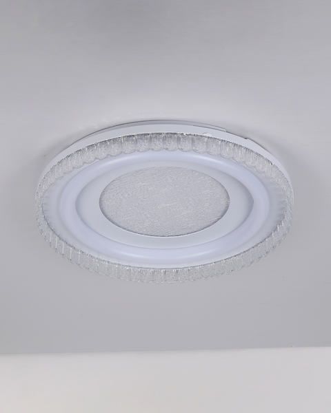 Потолочная led люстра 80W 48см с кругом (87-5156A WH) 87-5156A WH фото