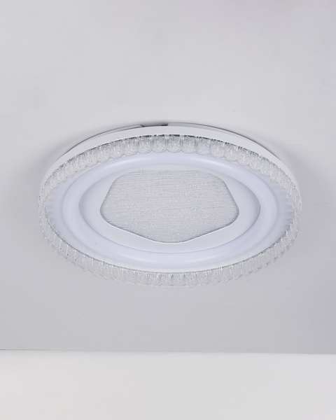 Потолочная led люстра 80W 48см со звездой (87-5156B WH) 87-5156B WH фото