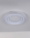 Стельова led люстра 80W 48см з квіткою (87-5156C WH) 87-5156C WH фото 2