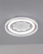 Стельова led люстра 80W 48см з квіткою (87-5156C WH) 87-5156C WH фото 1