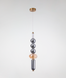 Подвесной бронзовый стеклянный светильник 8W (88-P68145 AB+AM+SM) 88-P68145 AB+AM+SM фото 3