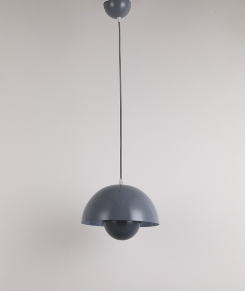 Подвесной серый светильник 25см (909-XL905-1 GREY) 909-XL905-1 фото